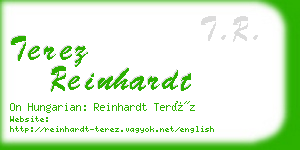 terez reinhardt business card